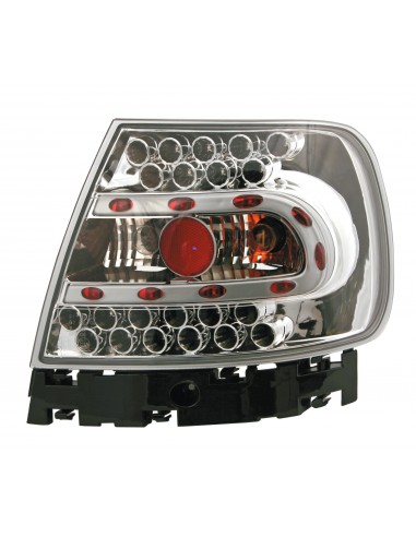 COPPIA FANALE POSTERIORE PERFORMANCE-LED AUDI A4 CROMO 1/95- in poi 11/00 08121 LAMPA