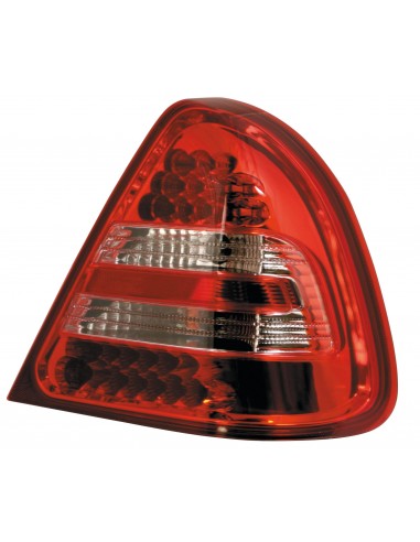 COPPIA FANALE POSTERIORE PERFORMANCE-LED M-BENZ CLASSE C W202'94-ROSSO 08581 LAMPA