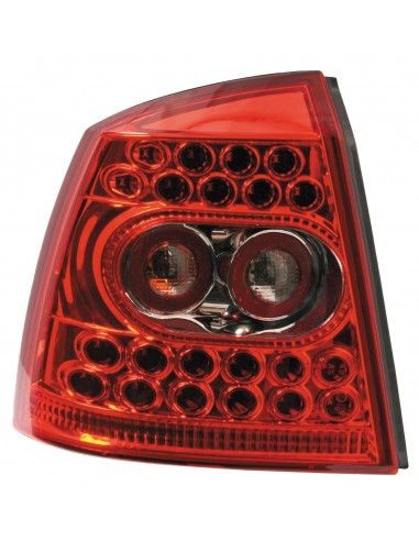 COPPIA FANALE POSTERIORE PERFORMANCE-LED OPEL ASTRA G ROSSO 02/98 in poi 03/04 08710 LAMPA