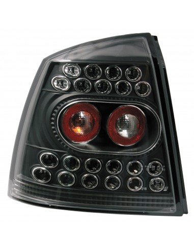 COPPIA FANALE POSTERIORE PERFORMANCE-LED OPEL ASTRA G NERO02/98- in poi 03/04 08713 LAMPA