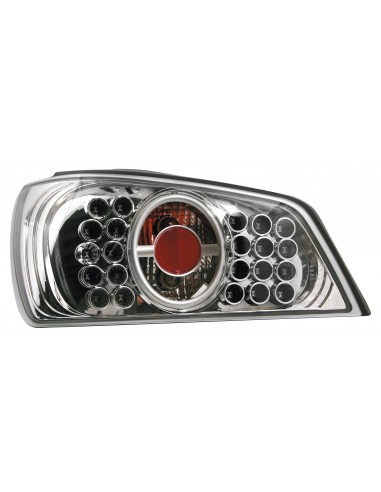 COPPIA FANALE POSTERIORE PERFORMANCE-LED PEUGEOT 306 CROMO 5/93- in poi 7/01 08841 LAMPA