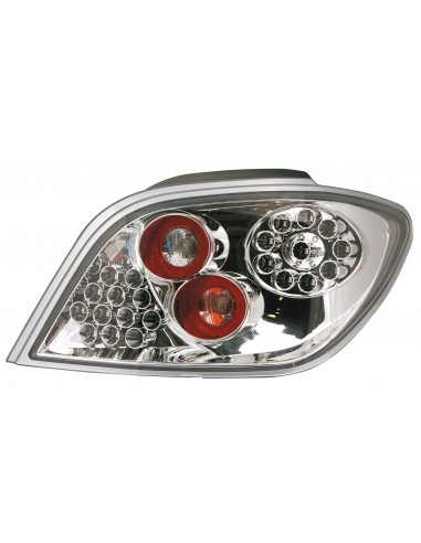 COPPIA FANALE POSTERIORE PERFORMANCE-LED PEUGEOT 307 CROMO 08/00- in poi  08866 LAMPA