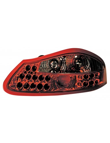 COPPIA FANALE POSTERIORE PERFORMANCE-LED PORSCHE BOXSTER ROSSO 96- in poi 04 08950 LAMPA