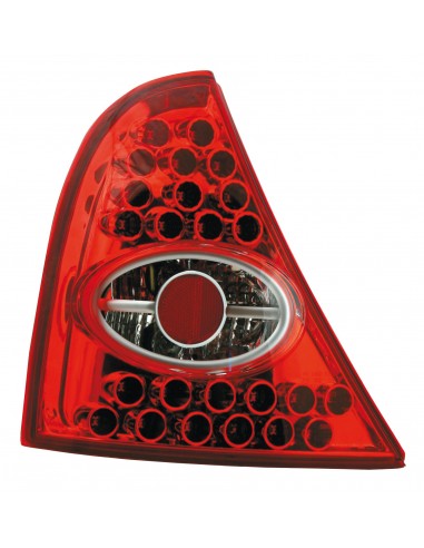 COPPIA FANALE POSTERIORE PERFORMANCE-LED RENAULT CLIO ROSSO 09/98- in poi  09013 LAMPA