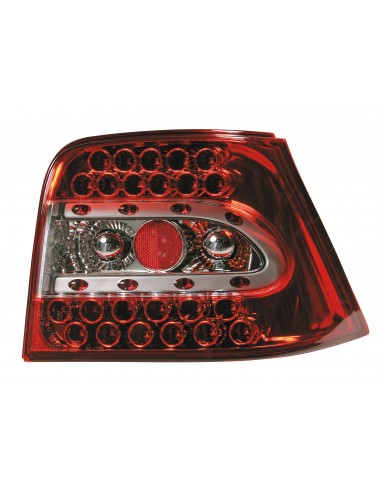 COPPIA FANALE POSTERIORE PERFORMANCE-LED VW GOLF IV ROSSO I 8/97- in poi 9/03 09331 LAMPA