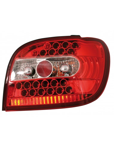 COPPIA FANALE POSTERIORE PERFORMANCE-LED TOYOTA YARIS, ROSSO 4/99- in poi  09607 LAMPA