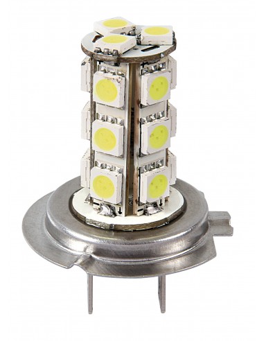 COPPIA LAMPADINA H7 MULTILED 12V 18 LED SMD 58512 LAMPA