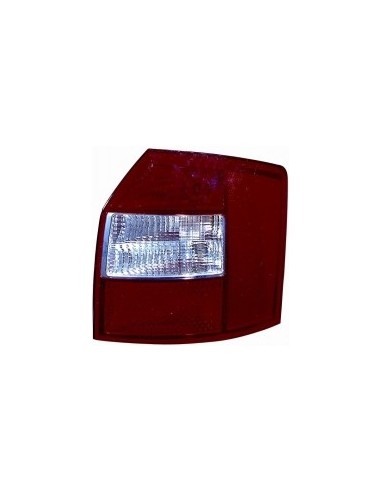 FANALE POSTERIORE S/P.DX BIANCO ROSSO AUDI A4 AVANT 10/00 in poi 09/04 SW