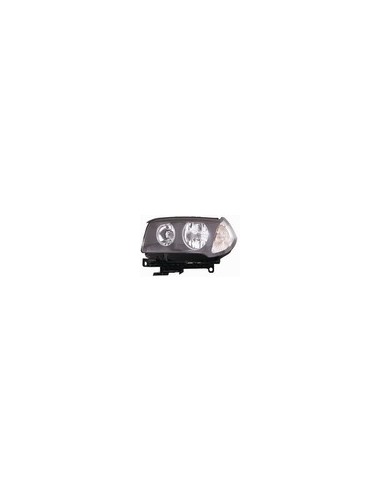 FARO ANTERIORE PROIETTORE DX 2H7 C/MOTOR EL IND DIREZ BIANCO BMW X3 E83 01/04 in poi  NERO