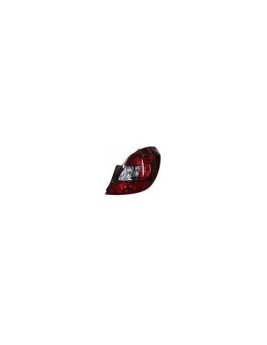 FANALE POSTERIORE S/P.DX BIANCO ROSSO FONDO SCURO OPEL CORSA D 10/06 in poi  5P