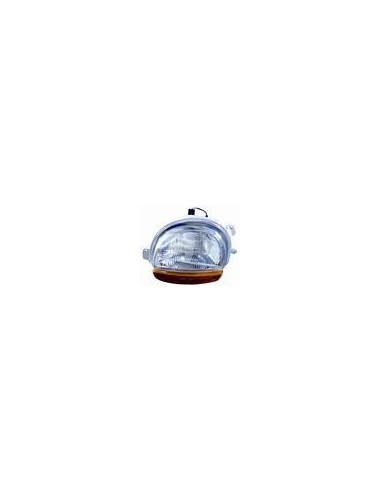 FARO ANTERIORE PROIETTORE DX H4 C/LENTE ARANCIO REN TWINGO 04/93 in poi 08/98