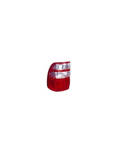 FANALE POSTERIORE DX ESTERNO BIANCO ROSSO TOYOTA LAND CRUISER FJ 100 01/03 in poi