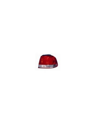 FANALE POSTERIORE S/P.DX ESTERNO BIANCO ROSSO VW GOLF VI 01/09 in poi  MOD HELLA