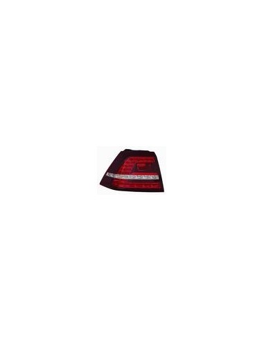 FANALE POSTERIORE DX ESTERNO BIANCO ROSSO A LED VW GOLF 7 10/12 in poi  GTI/GTD