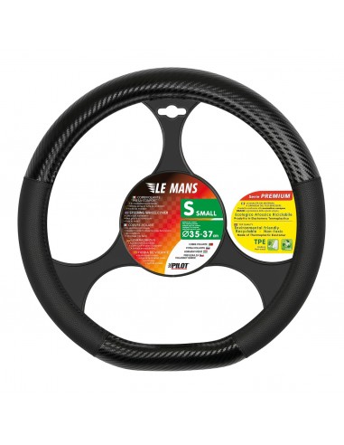 COPRIVOLANTE LE-MANS MISURA S 35-37 CM NERO