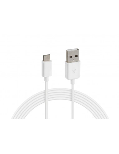 CAVO MICRO USB 1M BIANCO (RICARICA & DATI)