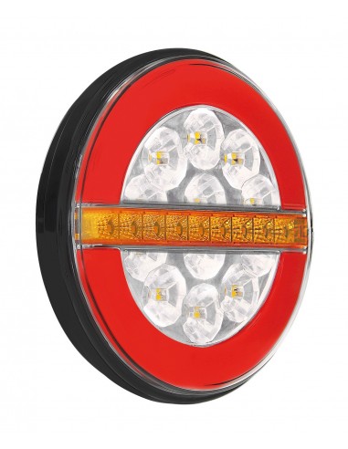 FANALE POST DX ROTONDO 12/24V FRECCIA+RETROMARCIA