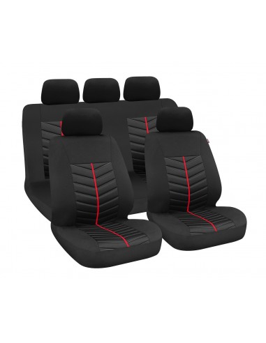 SET FODERE RAPID NERO/ROSSO