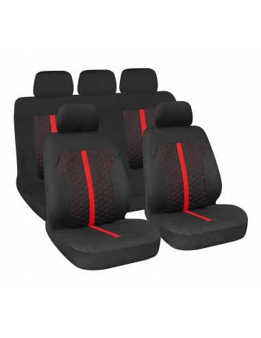 SET FODERE STINGER NERO/ ROSSO