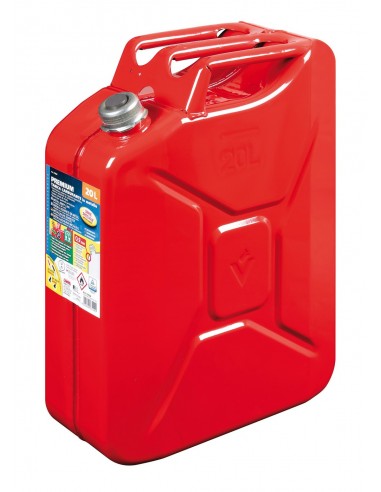 TANICA FERRO ROSSA 20L CON TAPPO MAGNETICO