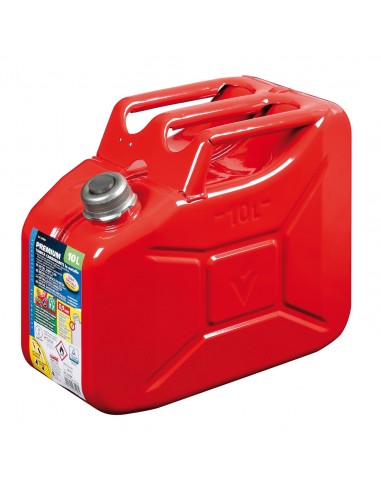 TANICA FERRO ROSSA 10L CON TAPPO MAGNETICO