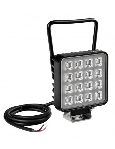 FARO AUSILIARIO 16W 16LED CON MANIGLIA E INTERRUTO