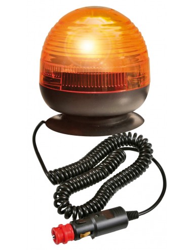 LAMPADA ROTANTE ALOGENA BASSA CON BASE MAGNETICA RH-4 73003 LAMPA