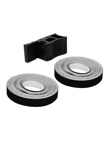 WHEEL STRIPE NERO RACING CON APPLICATORE 7MM X 6 M