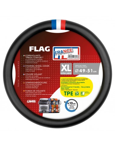 COPRIVOLANTE FLAG-FR MISURA XL 49-51 CM NERO