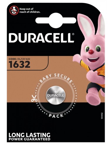 DURACELL 1632 B1 LITIO BOTTON SPECIALISTICA ELECTR