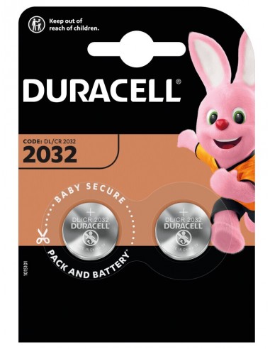 DURACELL 2 PZ 2032 B2 BOTTON LITIO SPECIALIST. ELE