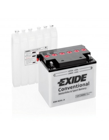 BATTERIA 28Ah 280A EXIDE MOTO CONVENTIONAL CARICA