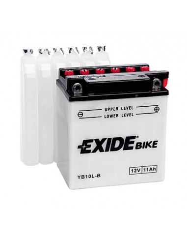 BATTERIA 11Ah 130A EXIDE MOTO CONVENTIONAL CARICA