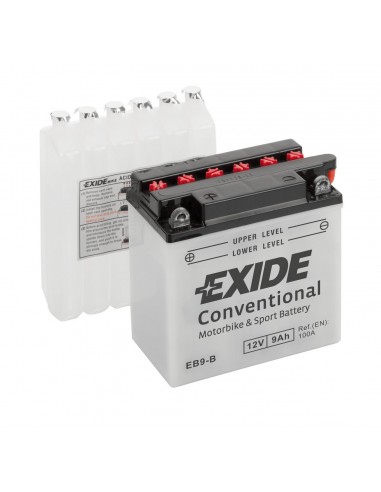 BATTERIA 9Ah 100A EXIDE MOTO CONVENTIONAL CARICA