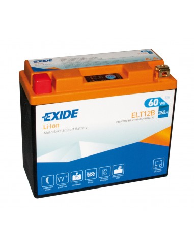 BATTERIA 60Ah 260A EXIDE MOTO LI-ION