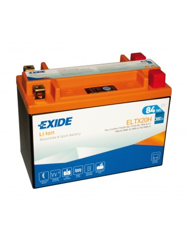 BATTERIA 84Ah 380A EXIDE MOTO LI-ION