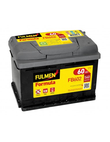 BATTERIA 60Ah 540A FULMEN FORMULA