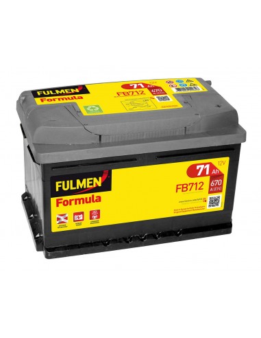 BATTERIA 71Ah 670A FULMEN FORMULA