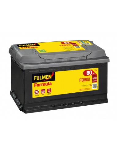 BATTERIA 80Ah 640A FULMEN FORMULA