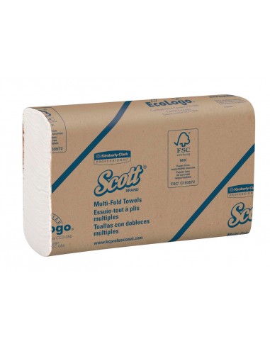 SCOTT 16 BOX X250 FOGLI CARTA MANI INTERCALATA A