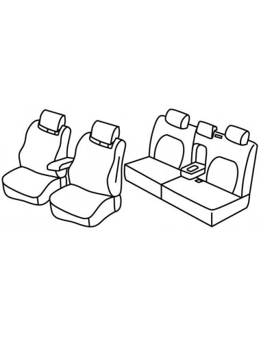 FOD.SUPERIOR GRIG/NER SU ORD. SEAT ALTEA 04 in poi 09