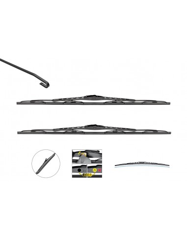 VALEO VM208 SILENCIO WIPER BL ADE KIT