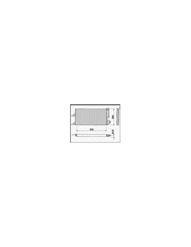 CONDENSATORE LANCIA Y (840) 1.2 (840AA, 84 - FIAT