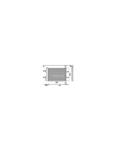 CONDENSATORE VW SEAT, SKODA, VOLKSWAGEN