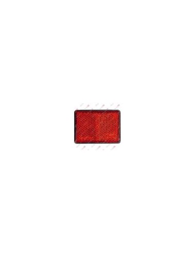 CATADIOTTRO 63X51 MM ADESIVO ROSSO