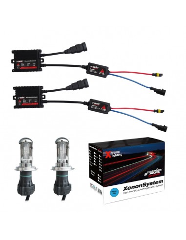 KIT BI-XENON H4 6000K NORMAL SLIM BALLAST OUTLET