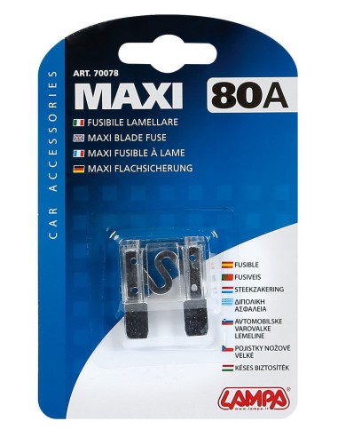 FUSIBILE LAMELLARE MAXI -80A-