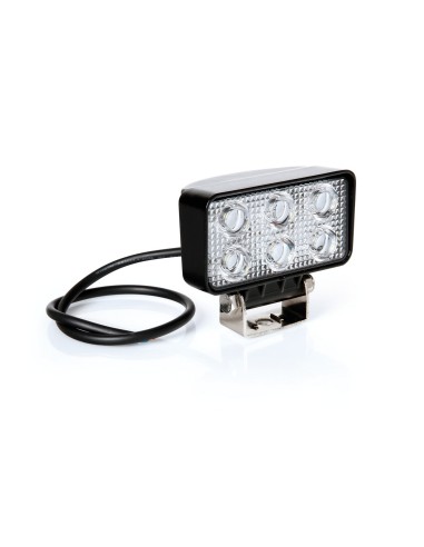 -FARO RETTANGOLARE--WL-2--6LED 18W 10-30V-