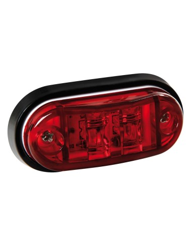 FANALE LUCE INGOMBRO -PR3- 2LED 24V ROSSA