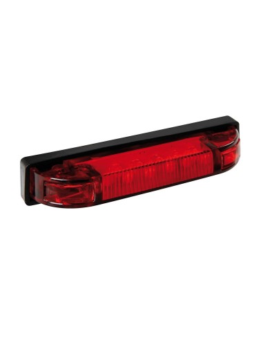 FANALE INGOMBRO PR5 6 LED 24V ROSSA